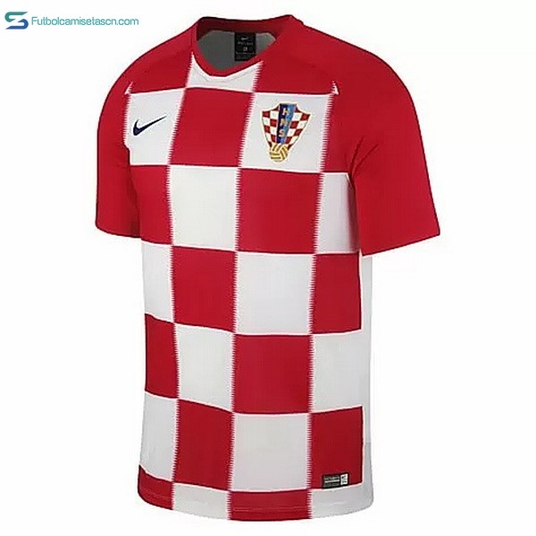 Camiseta Croatia 1ª 2018 Rojo
